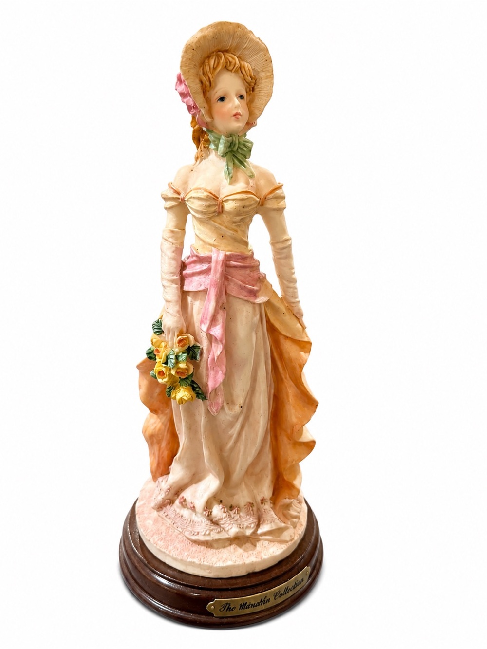 The Mirella Collection Victorian Lady Figurine Resin Statue 11” Collectible Ele